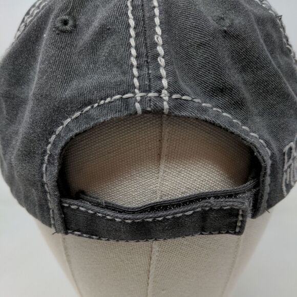 KBETHOS Women's Dog Mom Strapback Hat Gray Adjustable Patch Logo - Picture 8 of 13